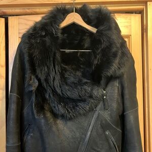 Karl Donoghue Black Motorcycle Jacket